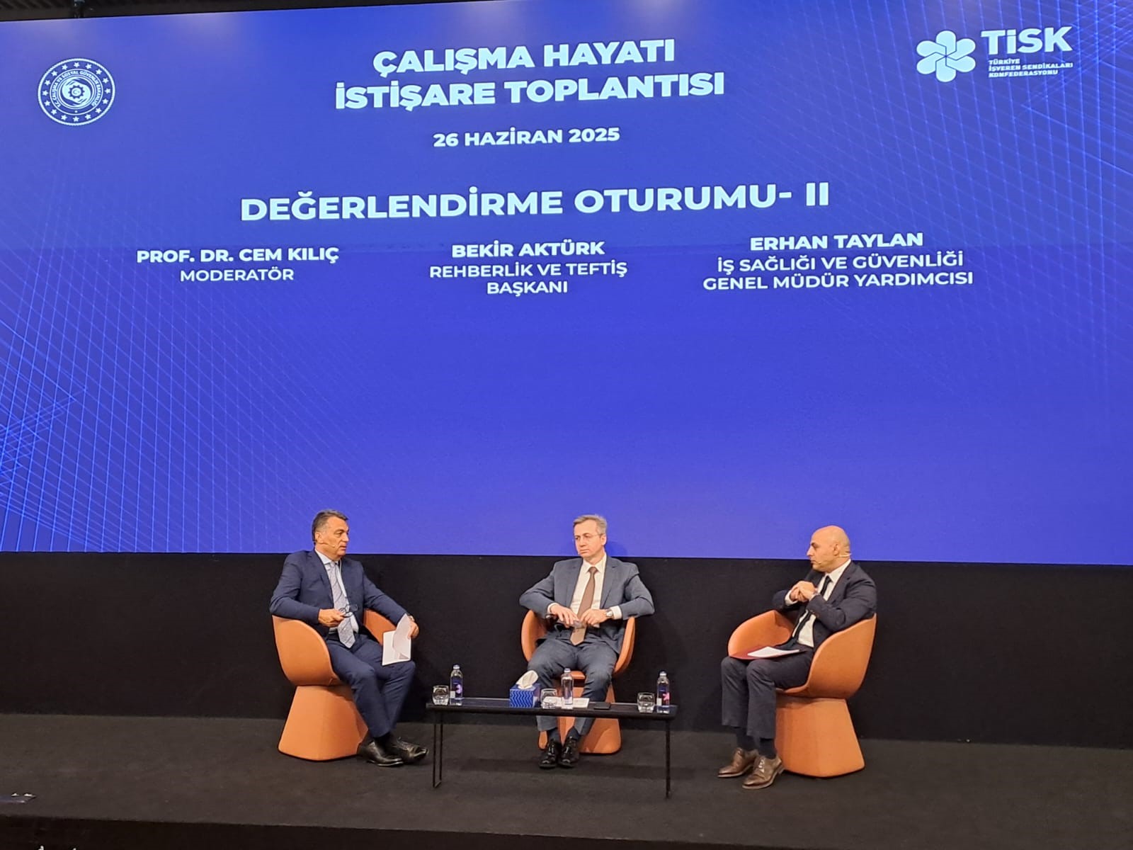 TİSK Çalışma Hayatı İstişare Toplantısı’na Katıldık!